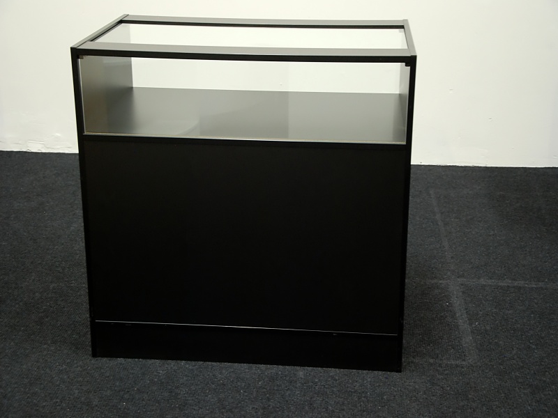 Ref: 0313 Shop Counter 1200mm Black Matt Finish | Shop Counter | Shop ...