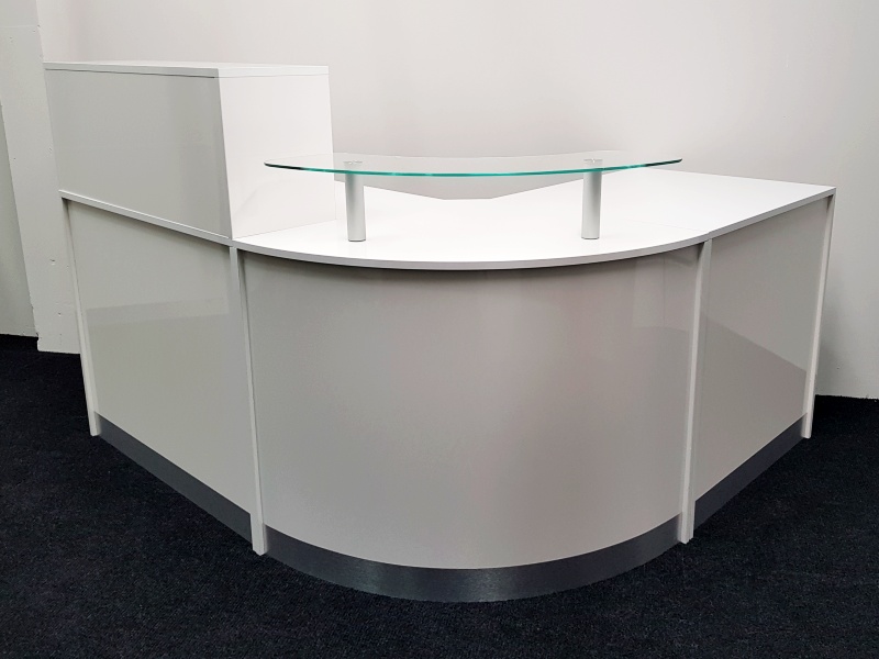 Reception best sale display desk
